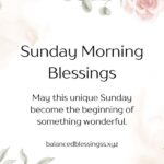 Sunday Morning Blessings