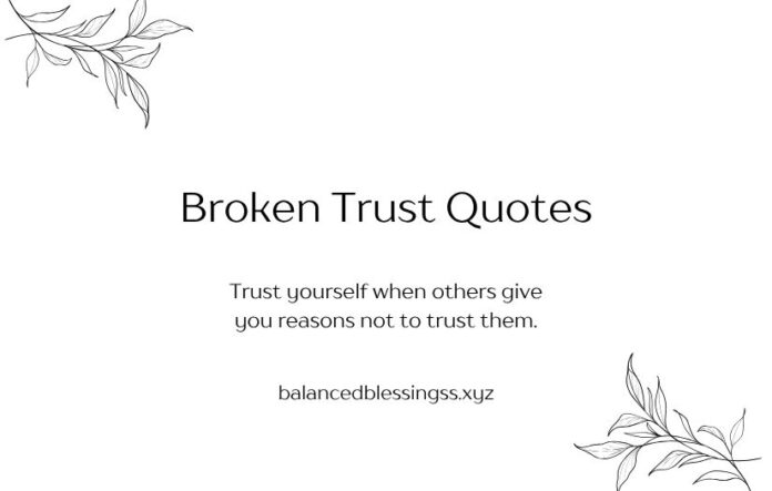 Broken Trust Quotes